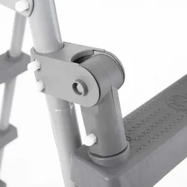 BESTWAY Poolleiter grau 122 cm