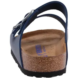 Birkenstock Arizona Weichbettung Nubukleder geölt blau 44