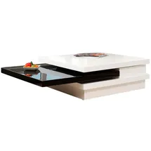 SalesFever Couchtisch, Tischplatte drehbar um 360