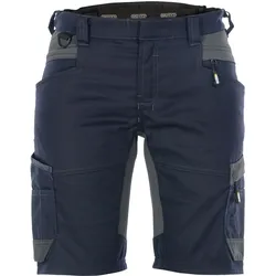 DASSY® Axis Women Arbeitsshorts mit Stretch für Damen - nachtblau/anthrazitgrau - 46