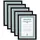 Ideal Trend Bilderrahmen schwarz 21x29,7 cm 5er Set