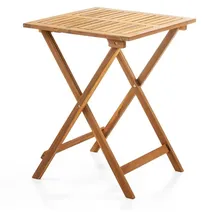 Solax Sunshine Klapptisch 58 x 58 x 74 cm Braun