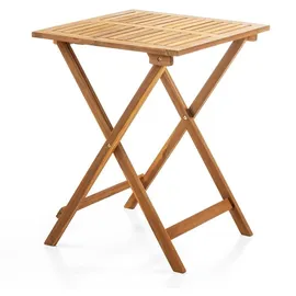 Solax Sunshine Klapptisch 58 x 58 x 74 cm Braun