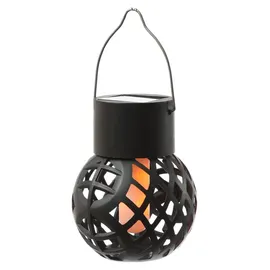 MARELIDA Kugelleuchte Kunststoff H: 9 cm 4 Stück schwarz