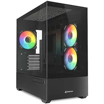 Sharkoon MK6 RGB Midi Tower, Weiß,