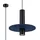 Sollux Lighting Pelta 1 1-flg. 30 cm Schwarz/Blau