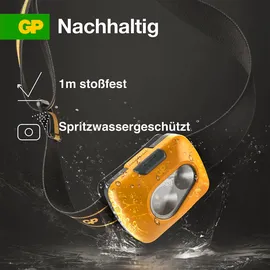 GP Stirnlampe 5.9 cm gelb