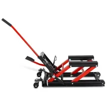 ConStands Motorrad Hebebühne Scherenheber Hydraulik-Lift ConStands L schwarz-rot
