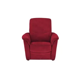 Polstermöbel Oelsa Sessel Sarah Flachgewebe 93 x 98 x 92 cm Rot
