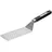 CHEF CUISINE Grillspachtel großflächig Edelstahl silber