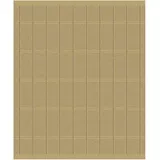 DDDDD Geschirrtuch Fence, (Set, 6-tlg), Küchenhandtuch aus weicher Frottee, 50 x 55 cm braun