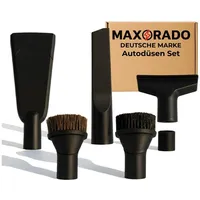 Maxorado Komfort Auto Staubsauger Düsen Set kompatibel mit Bosch Siemens Miele Kärcher Einhell Numatic Severin Dirt Devil Rowenta I 35mm / 32mm KFZ Ersatzteile Kit