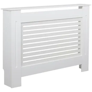 KADIMA DESIGN Moderne Heizkörperverkleidung mit Lamellen-Muster, Hochwertiges `Mdf`-Material. 112x19x82 cm | Kadima Design