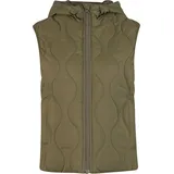 URBAN CLASSICS Super Light Puffer Weste Olive M