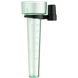 Analoger Regenmesser, 47.1013, Wetterfest, Für Den Garten, Misst Die Niederschlagsmenge, Grün