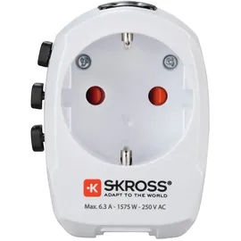 Hama Reiseadapter  Weiß 2 St.