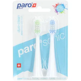 Paro Sonic Duo-Clean Zahnbürste mehrfarbig 2 St.