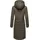 Ragwear Damen Langer Wintermantel Warmer wasserdichter Parka mit Schlüsselanhänger Refutura Remake Olive Gr. 3XL - 3XL