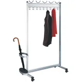 Kerkmann Garderobe Multiline 31675185 100x170x40cm silber,