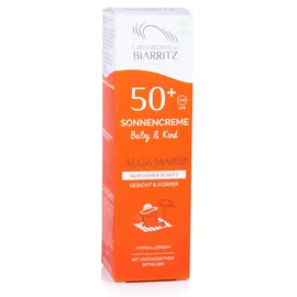 Laboratoires de Biarritz Alga Maris Sonnencreme Kinder LSF 50+ 100 ml