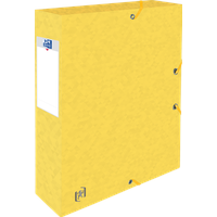 Oxford Top File+ Sammelbox A4, 60mm, gelb