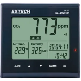Extech CO100 Kohlendioxid-Messgerät 0 - 9999 ppm