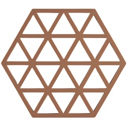 Zone Denmark - Triangle Untersetzer, 16 x 14 cm, almond