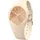 ICE-Watch Ice Champagne Almond Cappuccino - Beige Damenuhr Silikonarmband - 025928 (Small 37mm)