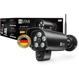 INSTAR IN-9408 2K+ schwarz LAN/WLAN