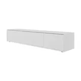 Möbel Kraft Stream TV-Lowboard 200 cm Weiß Holzwerkstoff