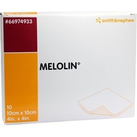 Smith & Nephew MELOLIN 10X10 WUNDAUFLAGE steril