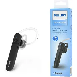 Philips SHB1603/10 - Mono Headset Bluetooth - Kabellos Telefonieren (Kabellos, USB-A), Office Headset, Schwarz,