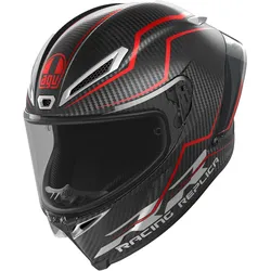 AGV Pista GP RR Performante Carbon Helm, schwarz-rot, Größe L