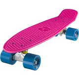 Ridge Retro Skateboard Mini Cruiser, rosa/blau, 22 Zoll