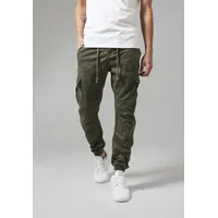 URBAN CLASSICS Camo Cargo Jogging Pants Olive, Größe 44