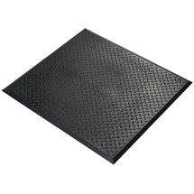 COBA Europe Arbeitsplatzmatte Gummi 0,7m x 0,8m schwarz