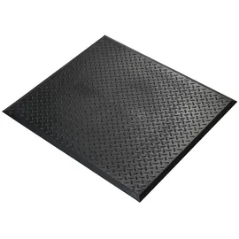 COBA Europe Arbeitsplatzmatte Gummi 0,7m x 0,8m schwarz