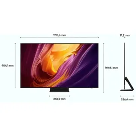 Samsung GQ77S95H 77" OLED 4K Vision AI Smart TV S95H