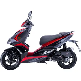 GT UNION Striker 50 ccm 2,5 PS 25 km/h schwarz/rot