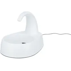 Trixie Trinkbrunnen Curved Stream für Hund und Katze (2,5 Liter) Trinkbrunnen