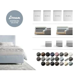 DeLife Dream-Well 140 x 200 cm weiß