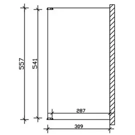 SKANHOLZ Terrassenüberdachung Novara 557 x 309 cm nussbaum