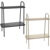 Outdoor Beistellregal BLOMHYLLA - 50x26x66cm - Scandi Pflanzenregal Blumenregal Beistelltisch Metall