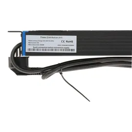 DSIT Steckdosenleiste 1,80 m Schwarz 8 St.