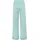 ELBSAND Strickhose ELBSAND, Damen, Gr. 40/42, N-Gr, blau (türkis), Obermaterial: 50% Viskose, 28% Polyester, 22% Nylon, meliert, unifarben, lässig geschnitten lang, Hosen, mit weitem Bein und eingestricktem Logo, Loungewear