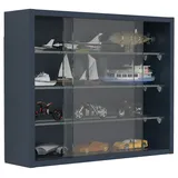VCM Glasvitrine hängend Vitrine Glas Maße: H. 40 x B. 50 x T. 12 cm Hängevitrine Glas Modern und platzsparend Glas Vitrinenschrank - Drivalo S