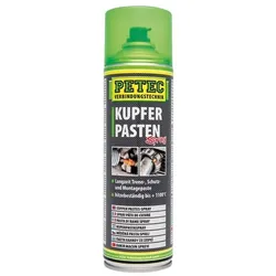 PETEC Kupferpasten-Spray (500 ml) Fettspray,Kupferfett,Fett Kupfer  70350