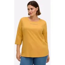 Sieh an! 3/4-Arm-Shirt in ocker | Gr.: 44