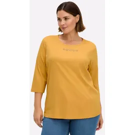 Sieh an! 3/4-Arm-Shirt in ocker | Gr.: 44