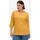 Sieh an! 3/4-Arm-Shirt in ocker | Gr.: 44